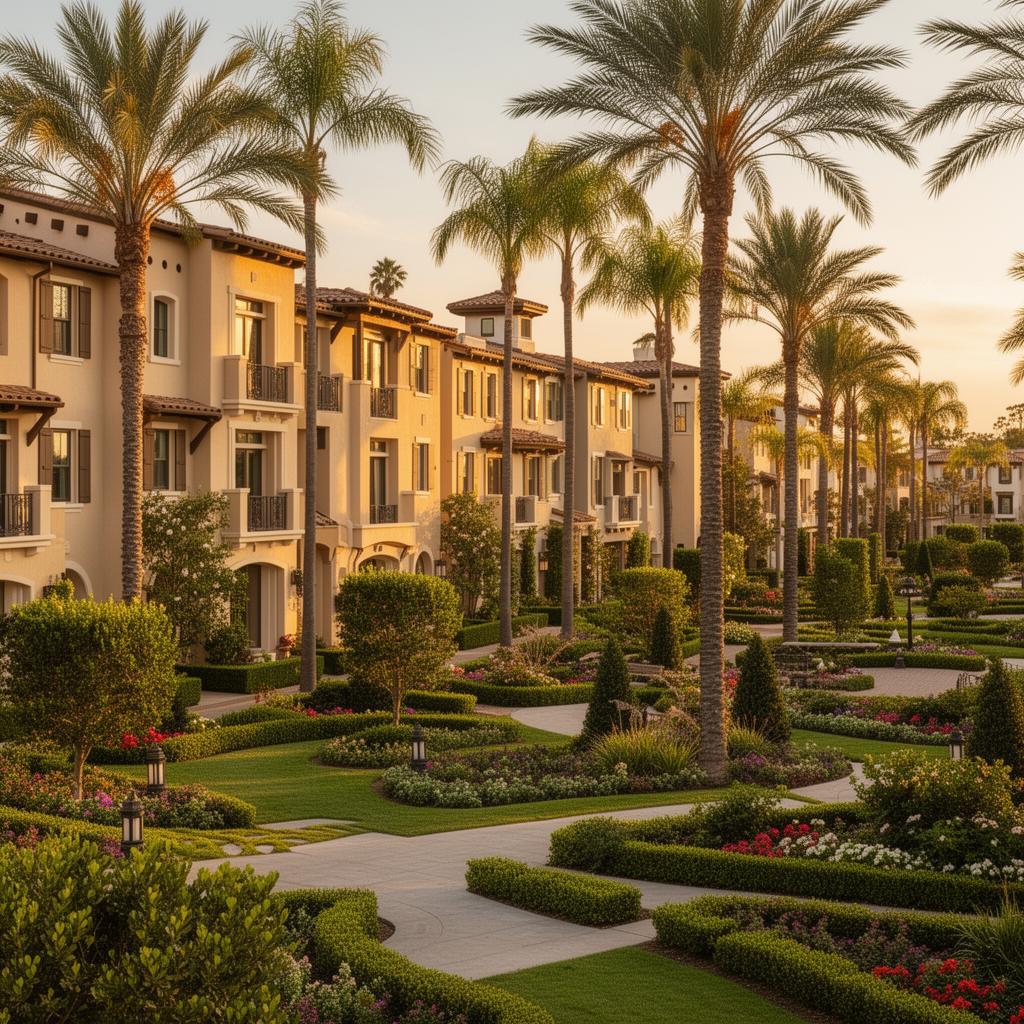 Coastal Southern California residential community