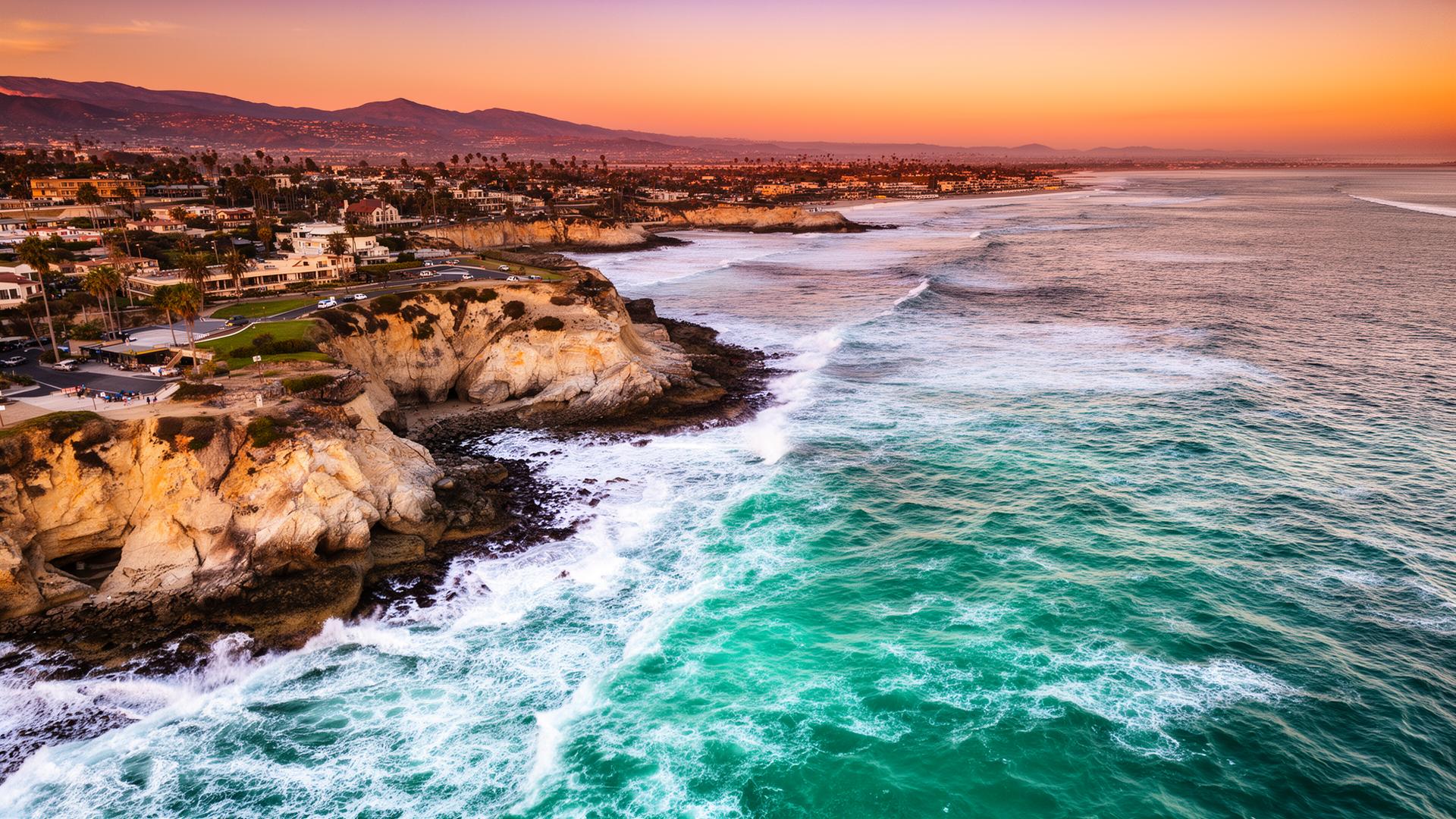Southern California residential neighborhood