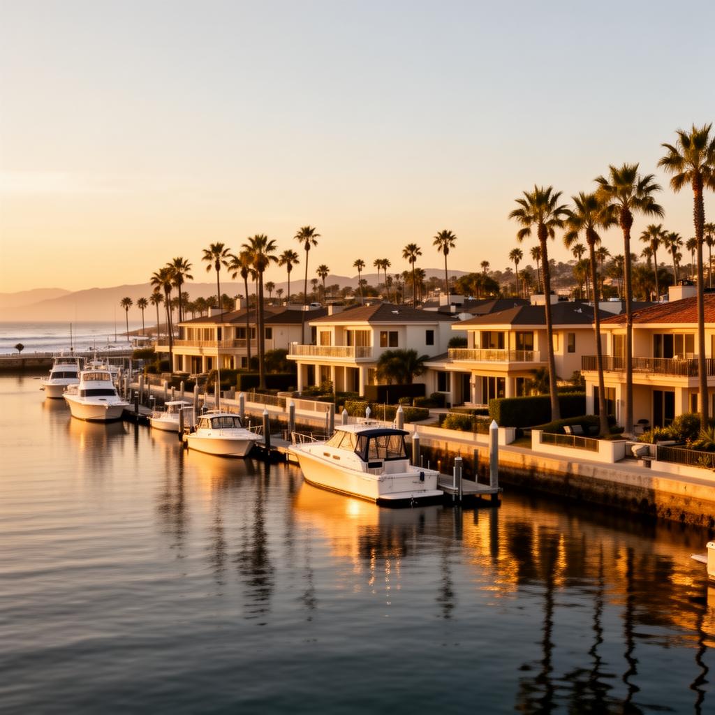 Local Southern California coastline